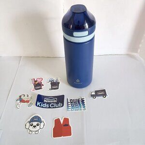 NEW Lowe’s x Manna insulated water bottle flip top with straw 18oz